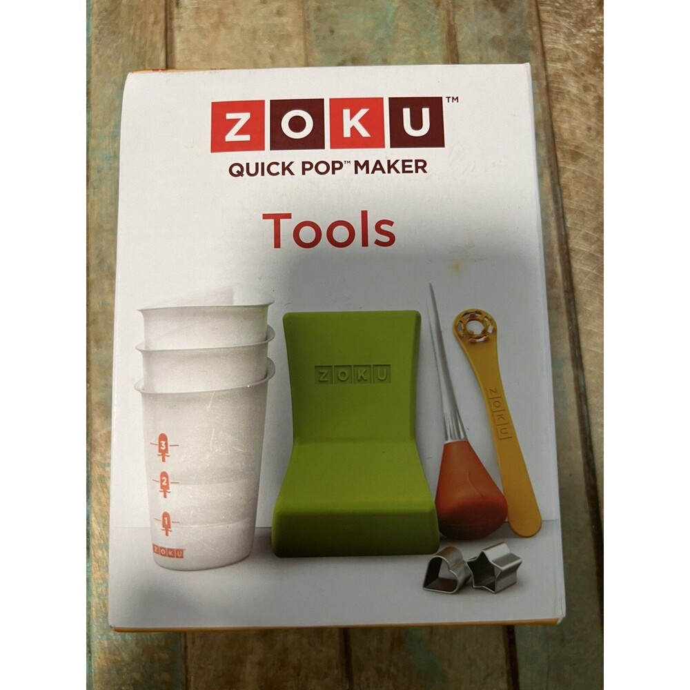 Zoku Quick Pop Maker Tools Set New In Box
